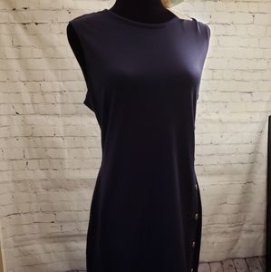 NWT Anaise Button Detail Ponte Dress XL